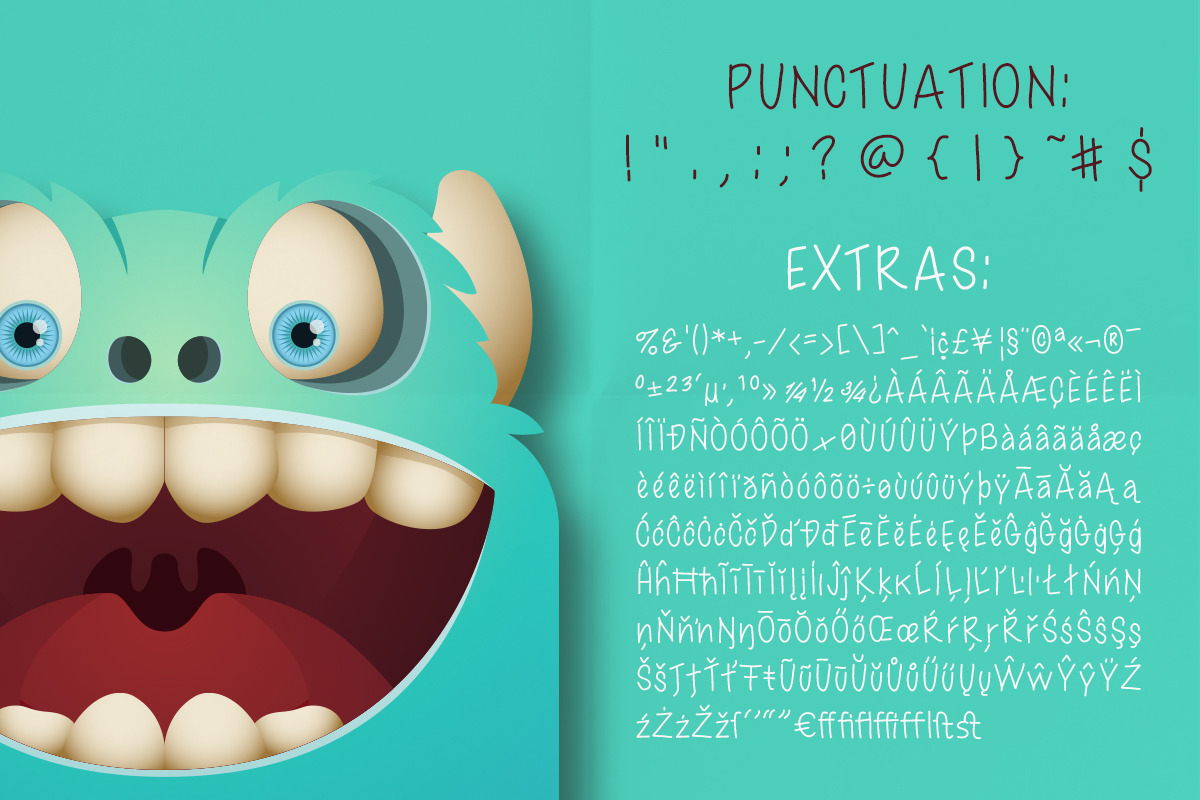 Sassy: a Hand-Drawn Sans Serif Font preview 3