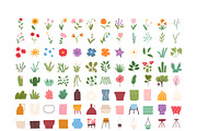 Four seasons BUNDLE - vector clipart, an Illustration by Valerie (Thumbnail 3 of 17)