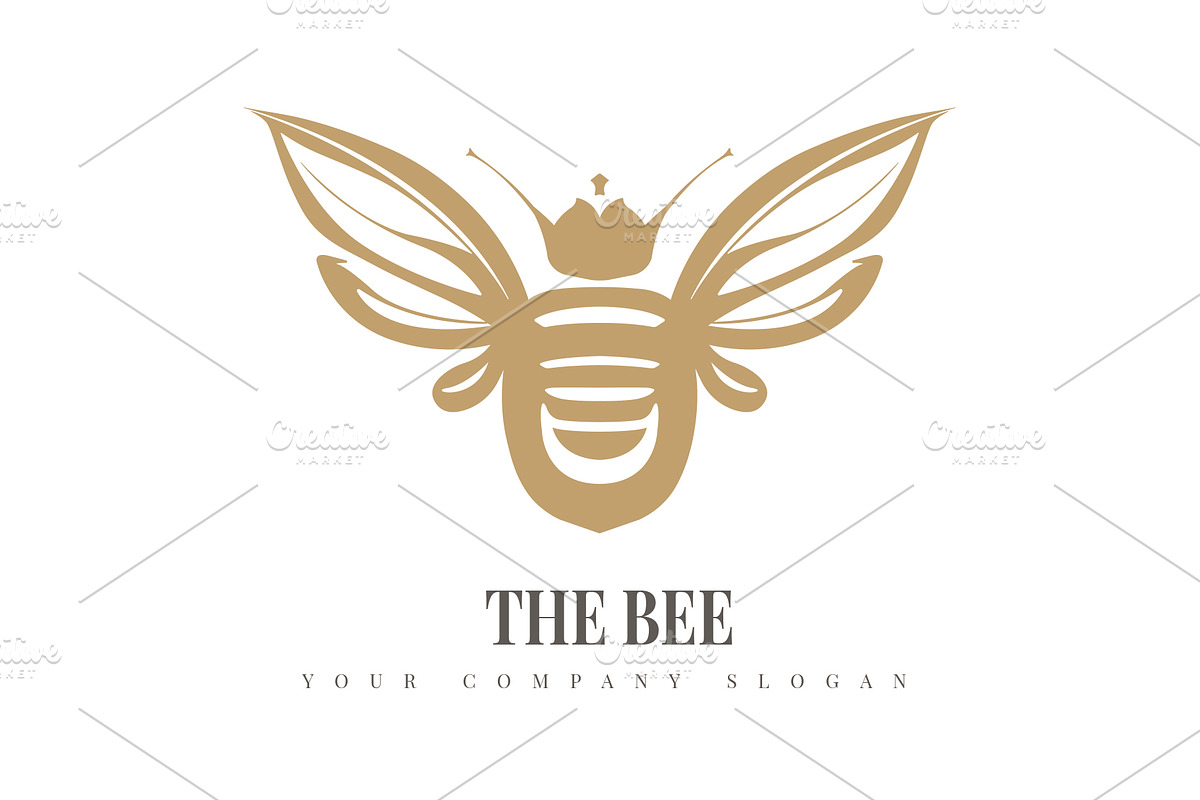 Bee Logo, Vector, a Branding & Logo Template by optimism (Photo 2 of 2)