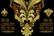 Gold Vintage Glamour Flourishes, an Object Graphic by ilonitta (Thumbnail 2 of 7)