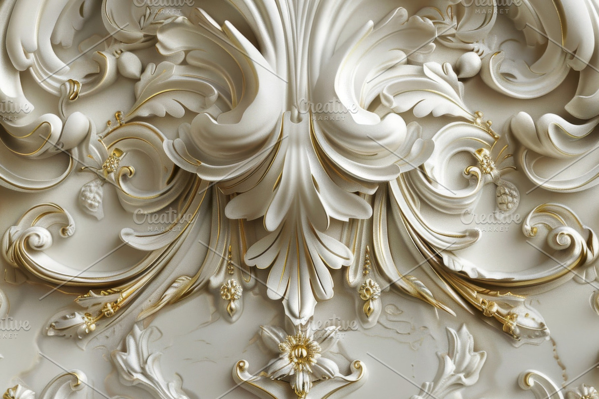 62 Rococo patterns, an Architecture Photo by Handmadefont (Photo 14 of 65)