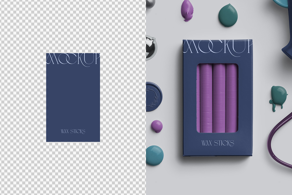 Wax Seal Toolkit Editable Objects, an Advertising Mockup by Custom Scene (Photo 10 of 10)