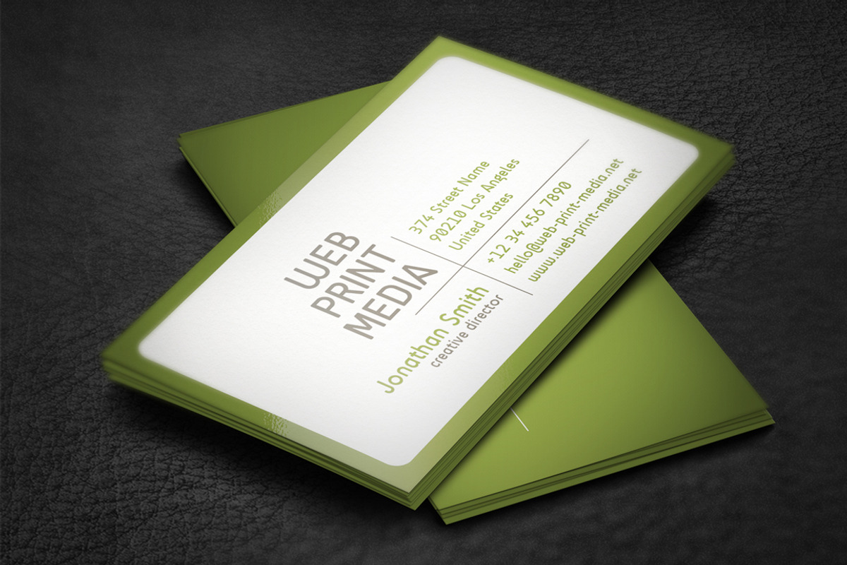 Elegant Business Card, a Business Card Template by artnook (Photo 1 of 5)