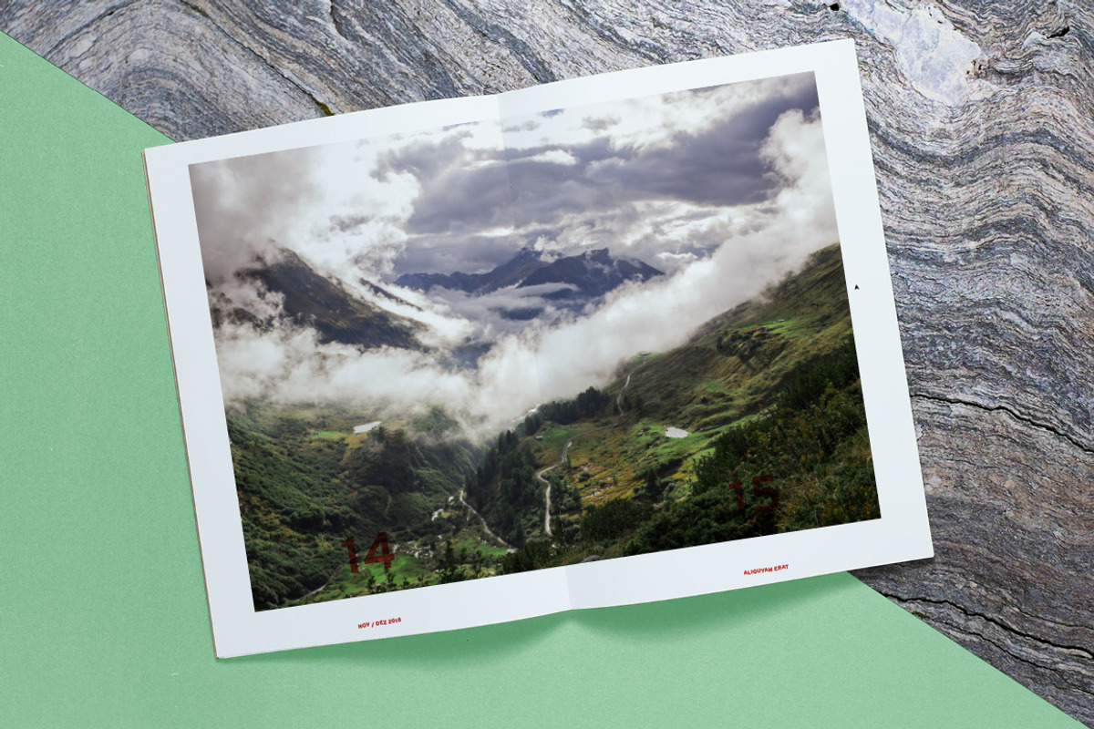 SWISS ALPS Magazin, a Magazine Template by Studio ZACK (Photo 5 of 11)