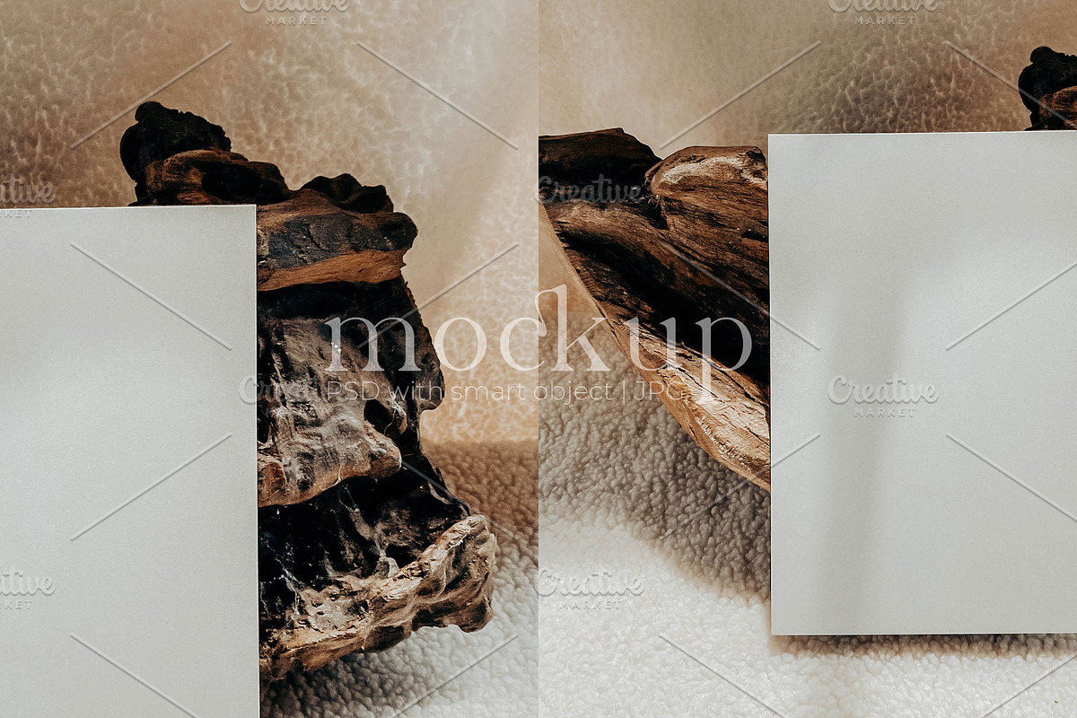 Wedding Invitation Mockup PSD JPG, a Print Template by eventpapery (Photo 2 of 3)