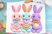 Crochet Latch Hook Easter Bunny PNG, an Illustration by SinaCreation (Thumbnail 1 of 7)