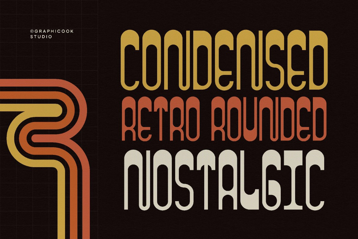 Rouncond, a Sans Serif Font by graphicook (Photo 2 of 10)