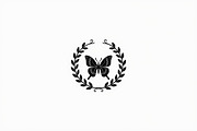 Rose Butterfly Wreath Silhouette —, an Illustration by Amazin_art (Thumbnail 22 of 25)