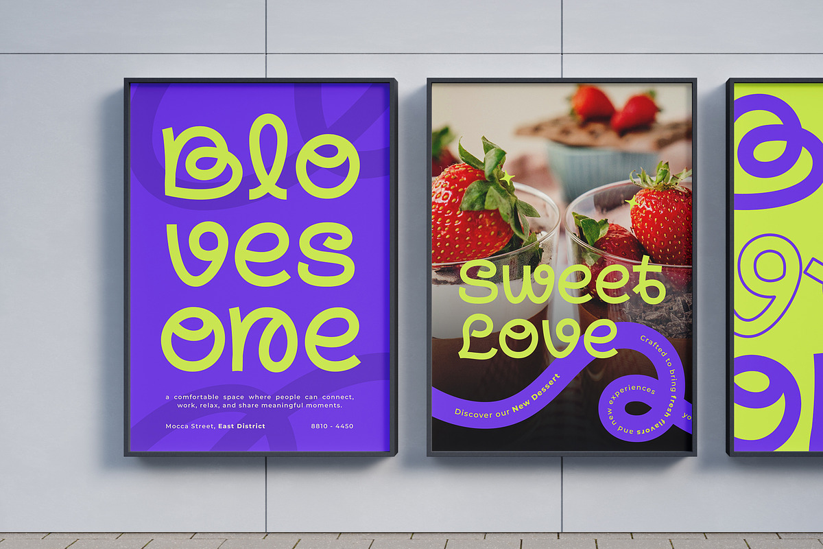 Flowite - Modern Loopy Sans Font, a Sans Serif Font by Typia Nesia (Photo 5 of 9)