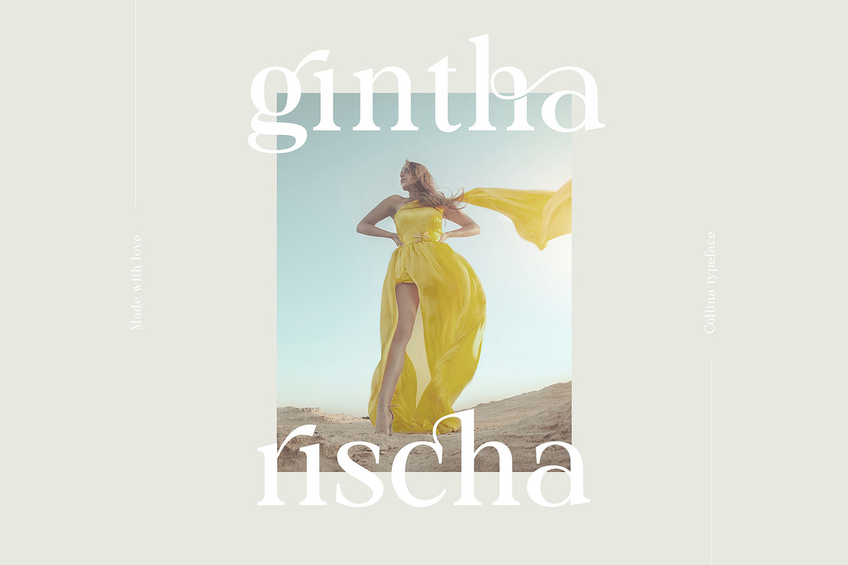 Collina // Ligature Serif Font, a Serif Font by BrandSemut (Photo 9 of 11)