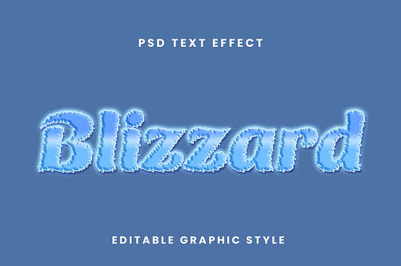 Icy Blizzard Bold Text Effect preview 2