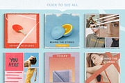 INK & WATERCOLOR animated bundle, a Social Media Template by As Good As Possible (Thumbnail 4 of 13)