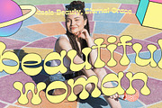 Mirage Virtual Retro Groovy Font, a Serif Font by timelesstype.co (Thumbnail 15 of 20)