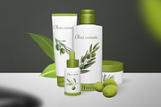 Watercolor olives set, a Food Illustration by mArtstore (Thumbnail 3 of 7)