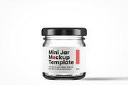 Mini Glass Jar Mockup Pack, a Cups & Container Mockup by Designer Dude (Thumbnail 6 of 6)