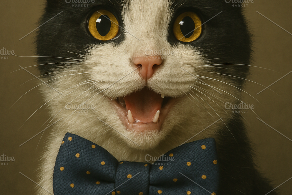 15 Cat Portraits Collection, an Animal Photo by TheSimpleCreator (Photo 10 of 12)