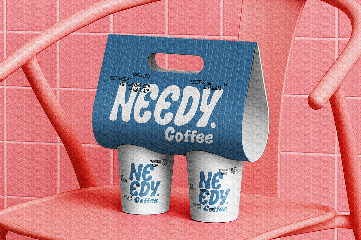 CandyPaint - Retro Groovy Font, a Sans Serif Font by Typeparties (Photo 5 of 9)