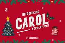 Carol- Christmas Typeface