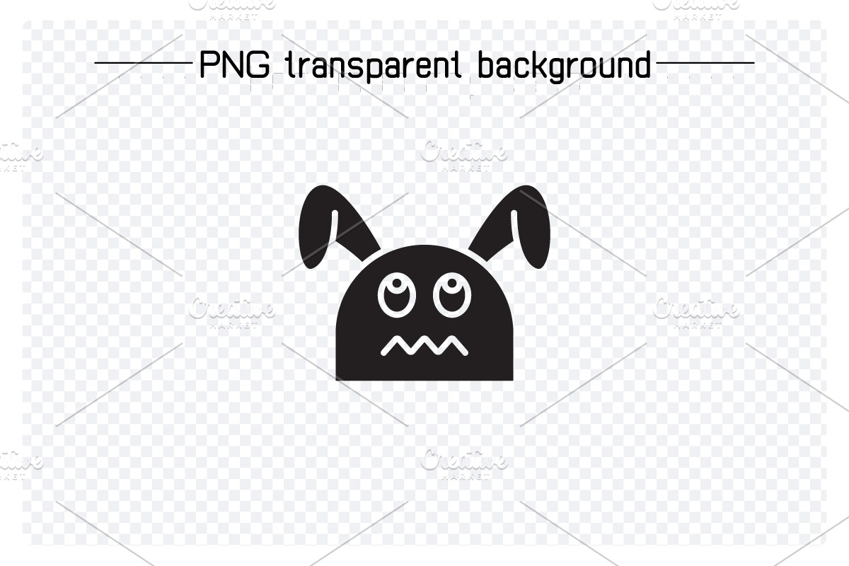 Annoyed Rabbit Emojis, an Animal Illustration by Designfour (Photo 5 of 7)