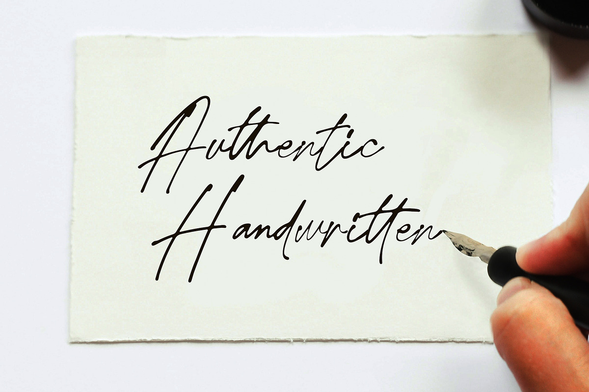Belandia Signature, a Script Font by MJB Letters (Photo 2 of 11)