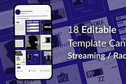 18 Editable Template Canva, a Templates & Theme by paulapedrazzini (Thumbnail 1 of 8)