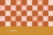Checkered Painted Seamless Patterns, a Pattern Graphic by Basia Stryjecka (Thumbnail 5 of 17)