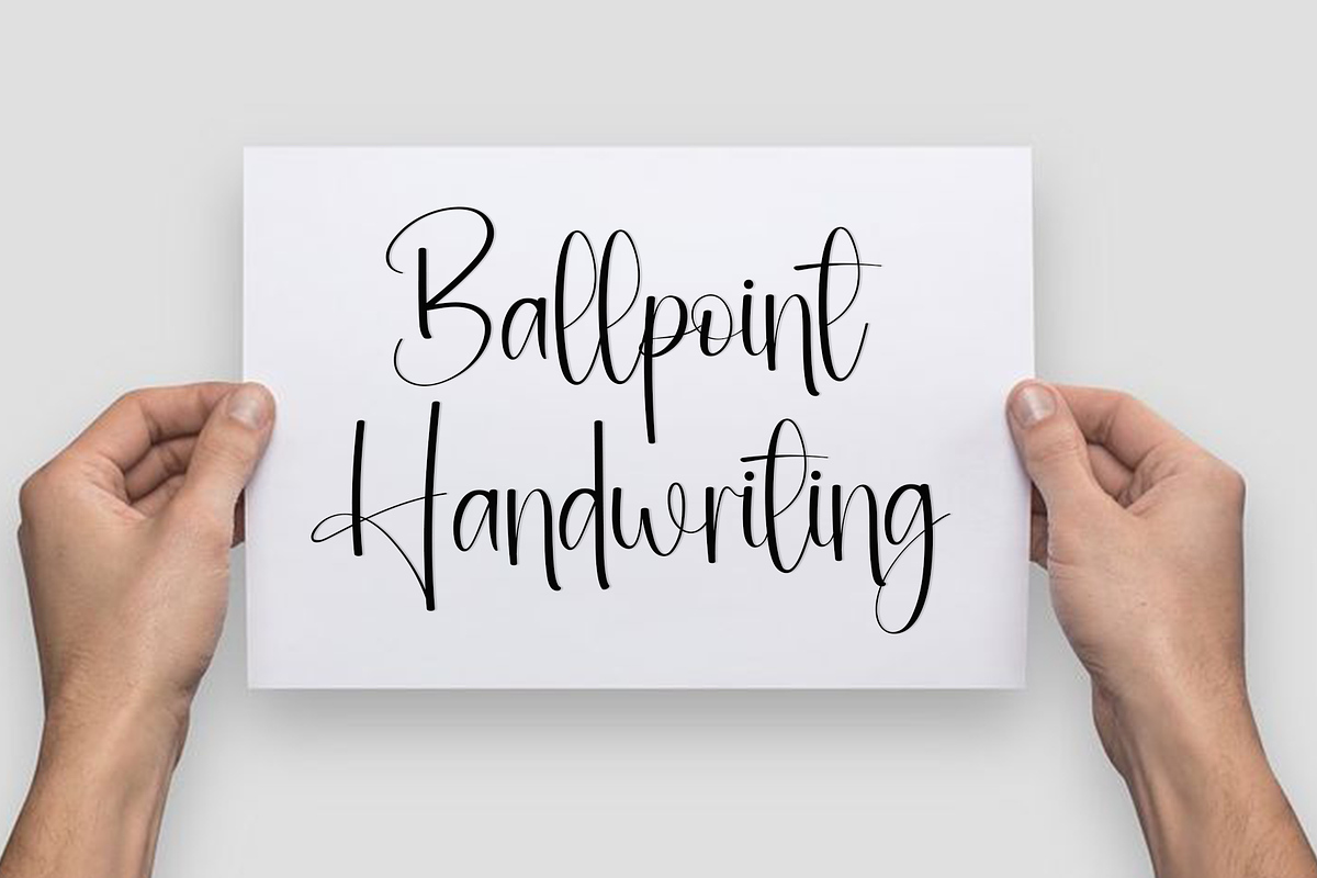 Cinematic, a Handwritten Font by FreshTypeINK (Photo 3 of 8)