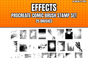 Ultimate Procreate Comic Brush Combo, a Brush Add-On by An Inkling Of Curry (Thumbnail 8 of 8)