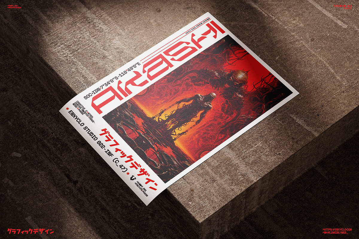 NCL KREGAS - Cyberpunk Futuristic, a Sans Serif Font by Enxyclo Studio (Photo 2 of 14)