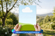6x9 hardcover book mockup, a Books & Magazine Mockup by Rami's Mockups (Thumbnail 1 of 3)