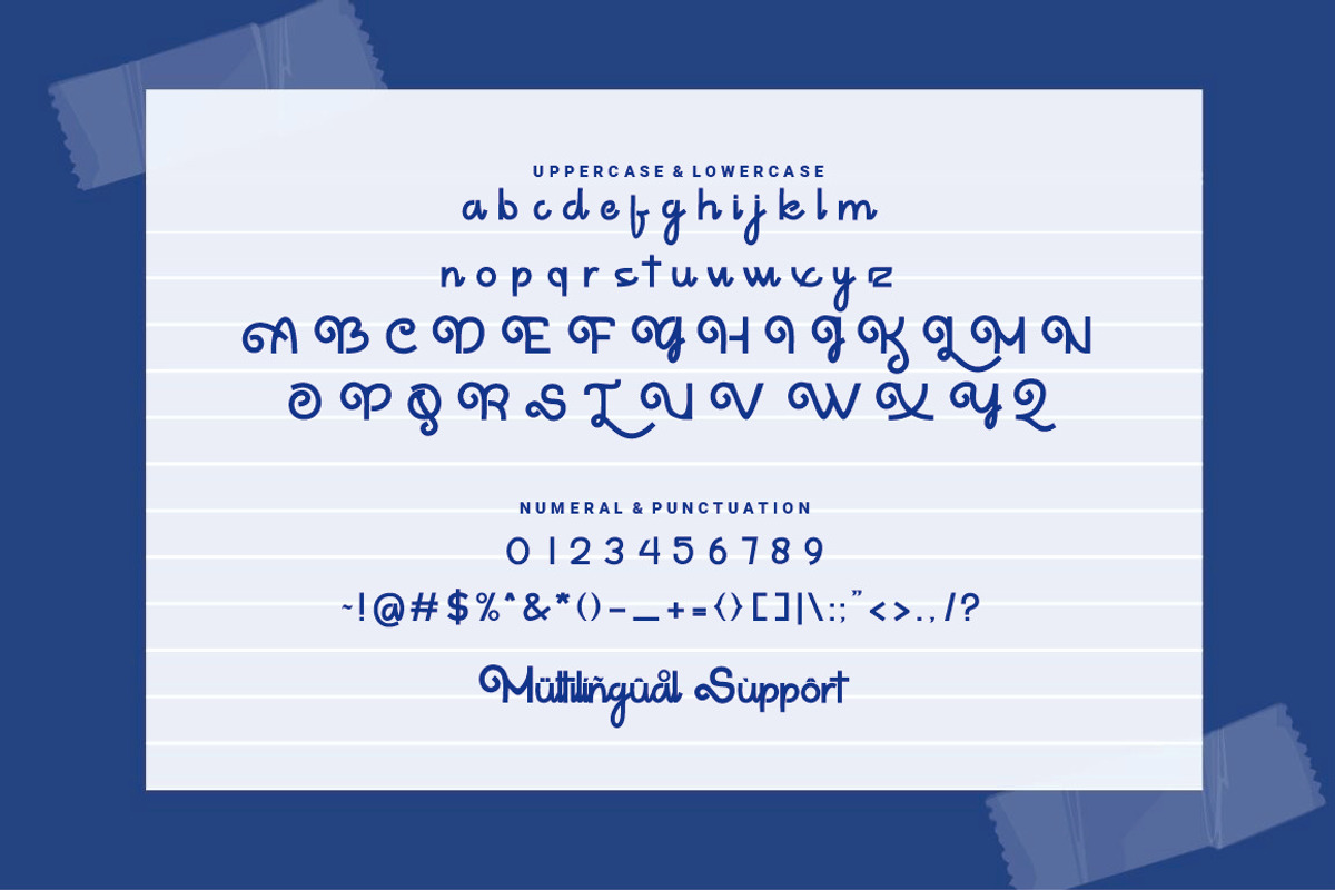 Leave Space, a Script Font by JNJ Studio (Photo 10 of 12)