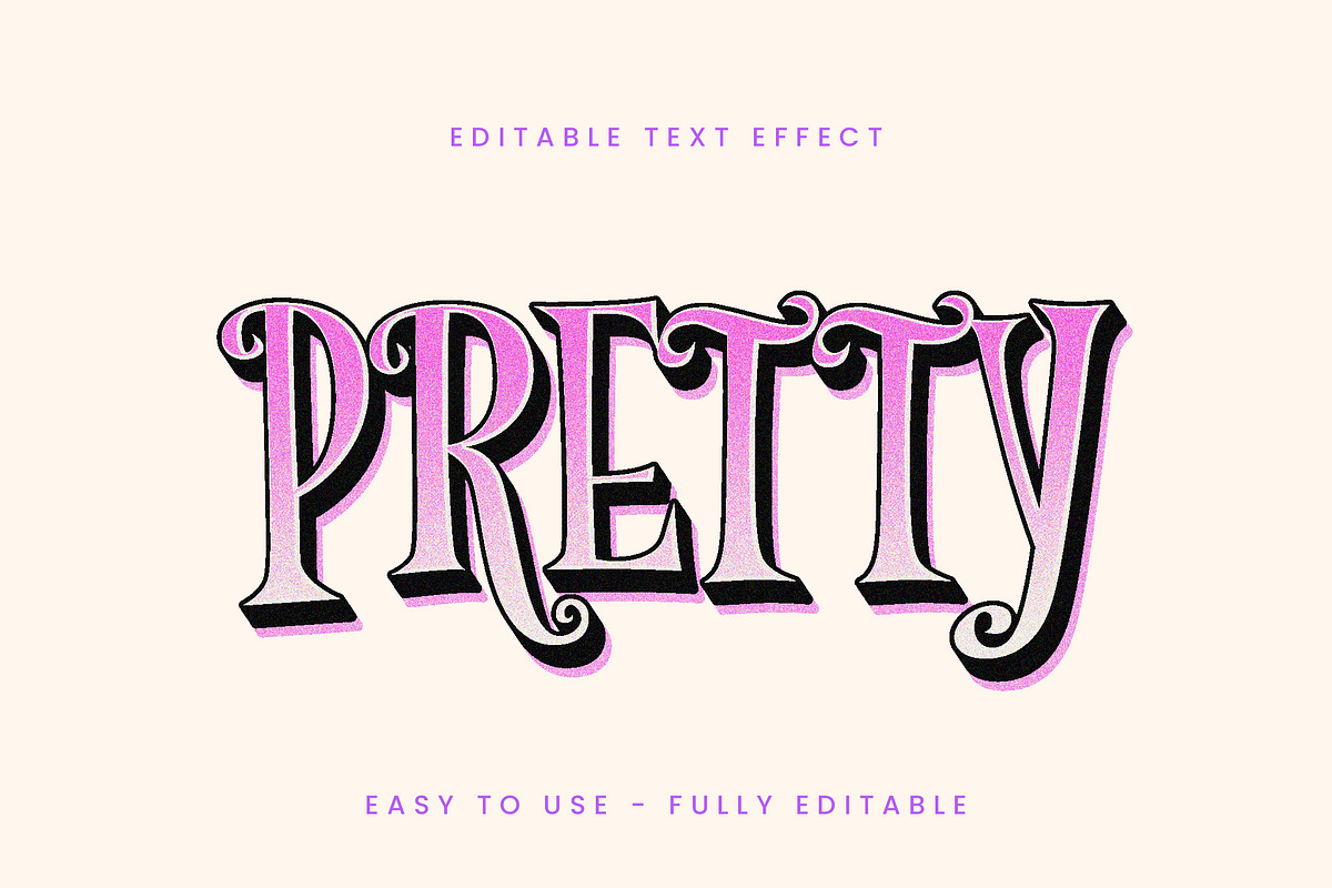 Soft Glitter Elegant Text Effect