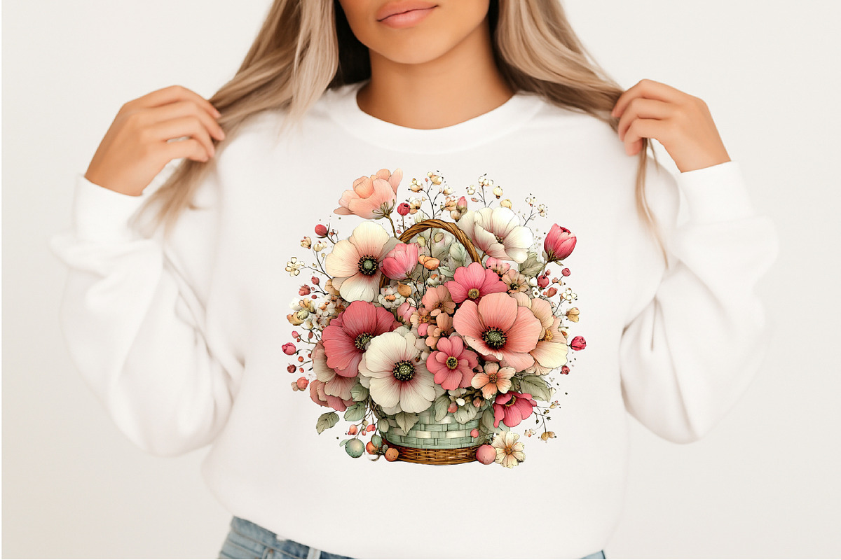 Whimsical Spring Flowers Clipart, an Illustration by Craft Nest (Photo 8 of 11)