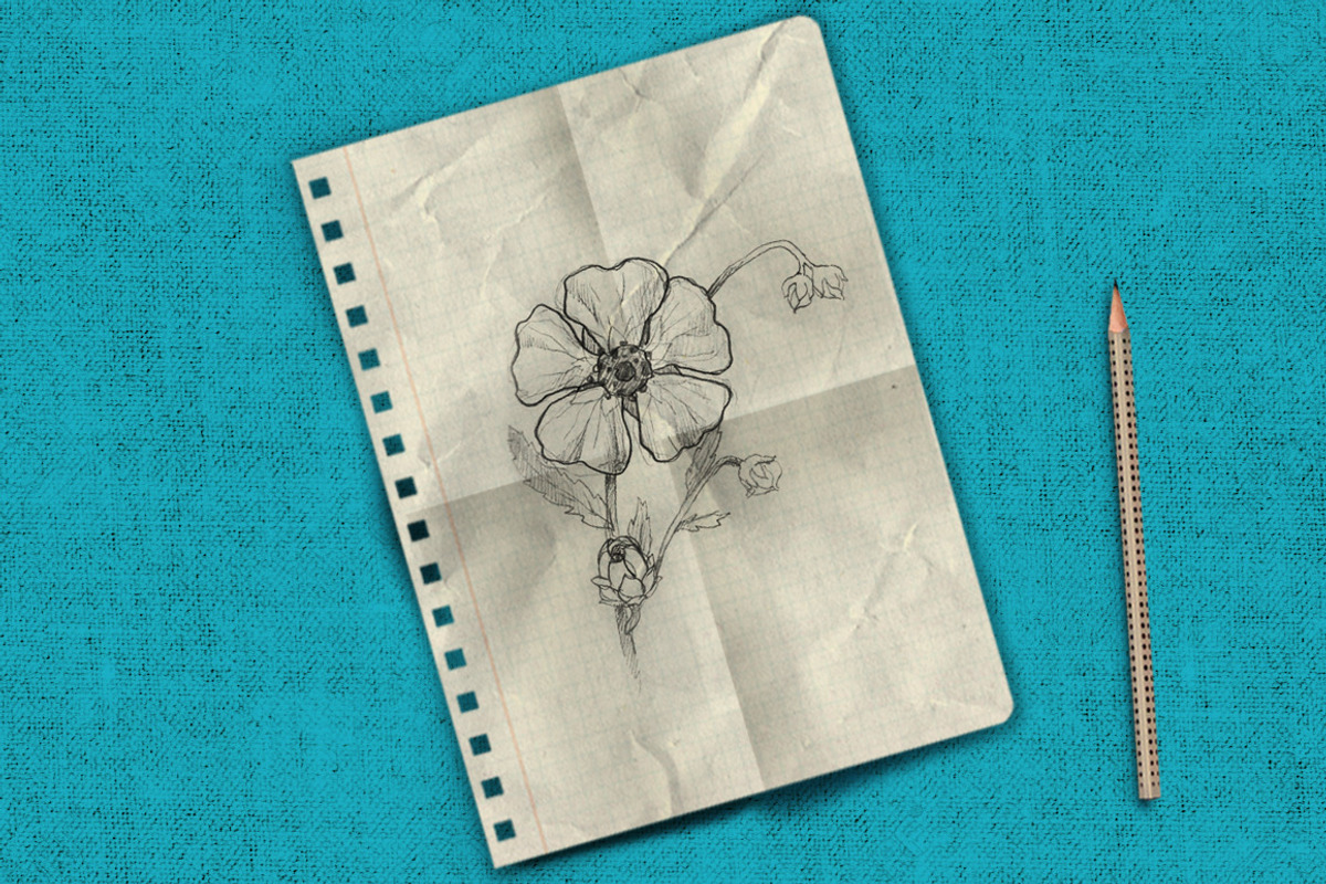 Notebook paper set, a Texture Graphic by Anastasia Koba (Photo 4 of 8)