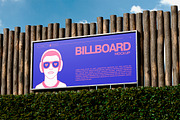 Fence Billboard Mockup, an Advertising Mockup by HanaSaka_Studio (Thumbnail 3 of 4)
