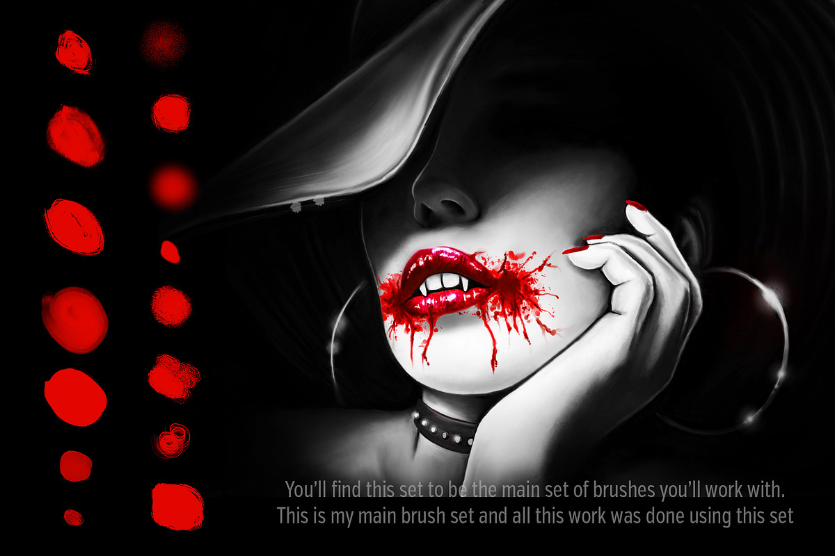 Master Illustration Brushes, a Brush Add-On by potterDesigns (Photo 2 of 6)