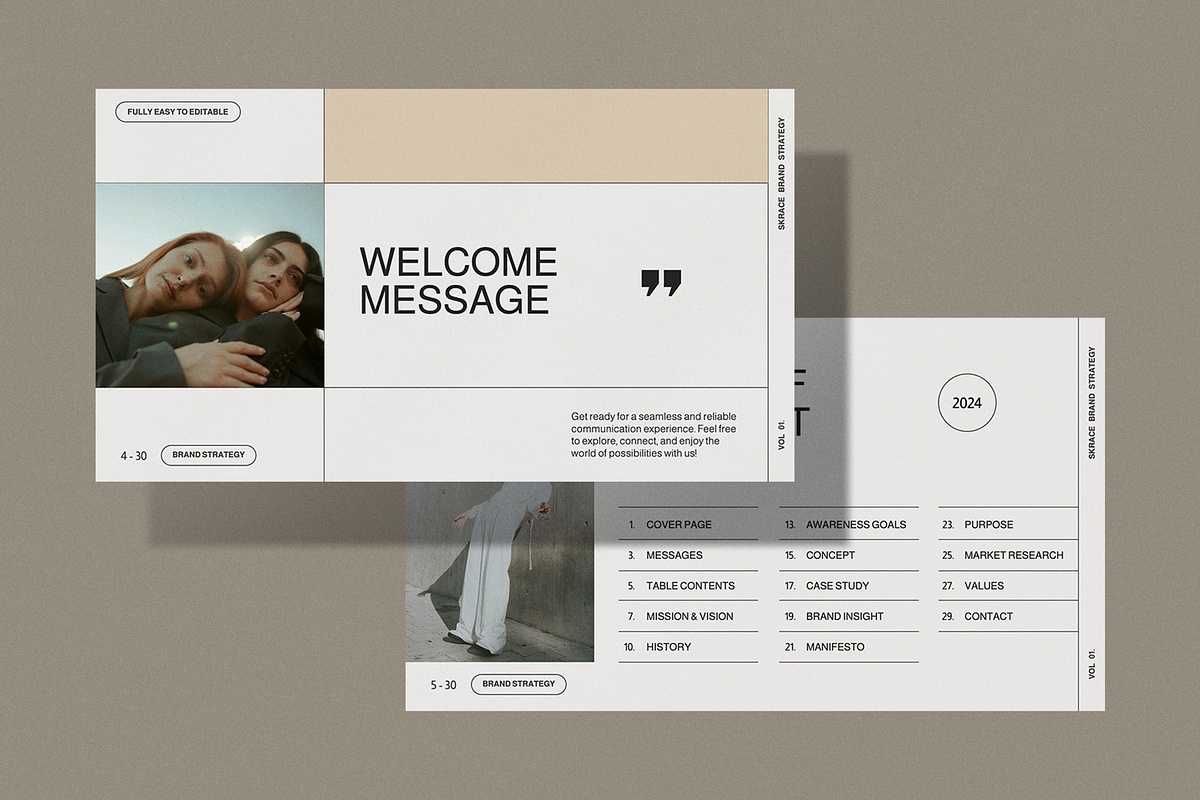 SKRACE Brand Strategy - Powerpoint, a Presentation Template by Surotype (Photo 2 of 8)