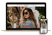 Squarespace 7.1 Template Taylor Ray, a Websites & App Template by thrivedigitally (Thumbnail 2 of 10)