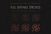 GEOMETRIC ART DECO ELEMENTS, an Object Graphic by 2DFUNS (Thumbnail 2 of 5)