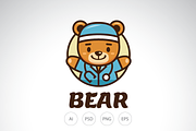 Doctor Bear Logo Template, a Branding & Logo Template by Heavtryq Design (Thumbnail 1 of 4)