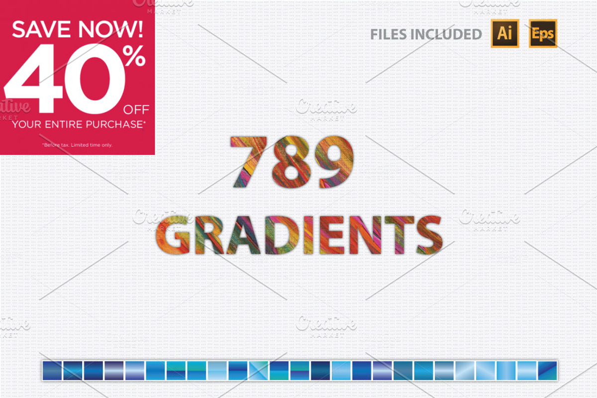 640 + Free (149) Gradients, a Gradient Add-On by Pentaclay (Photo 1 of 5)