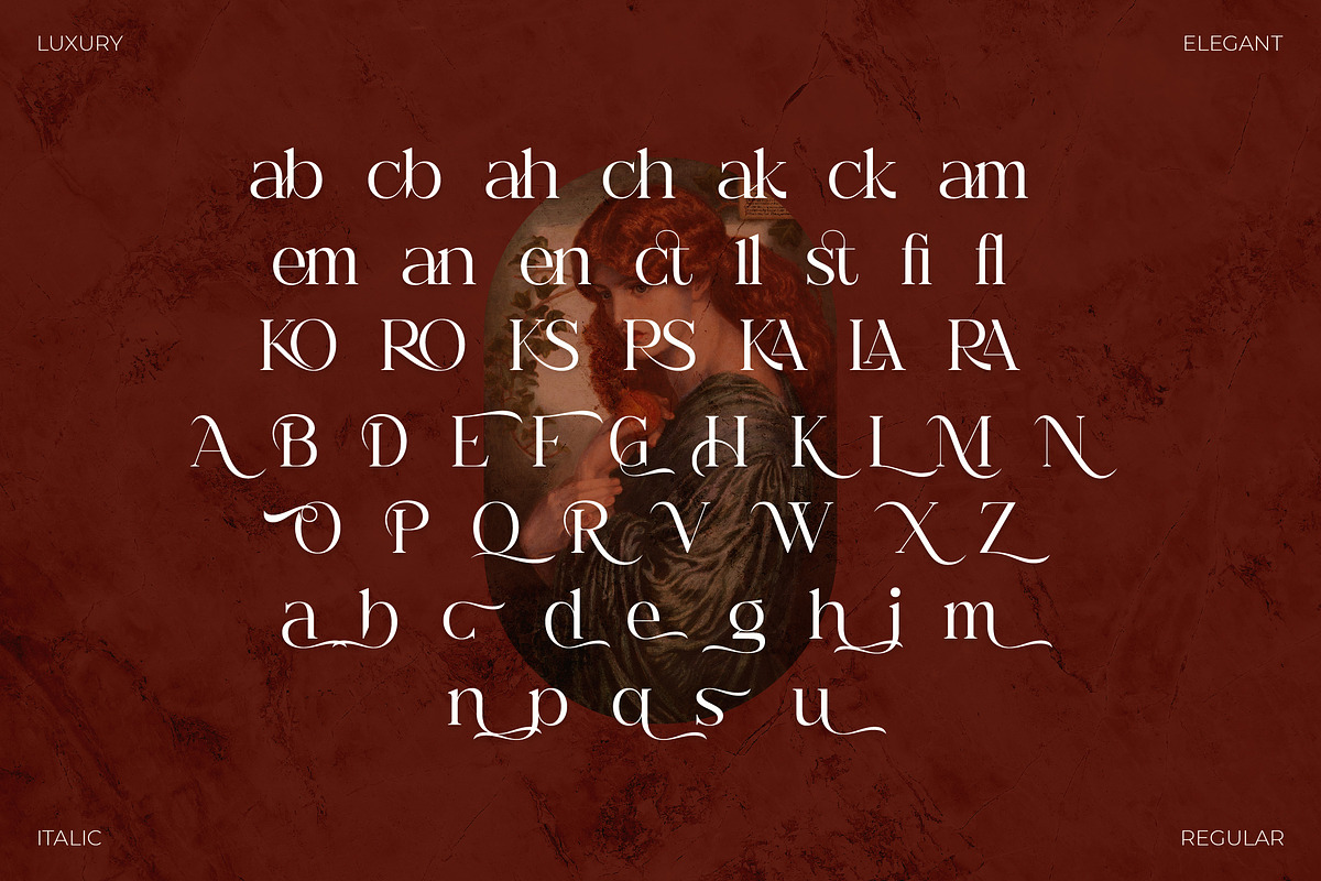 Meladu Rose Stylish Font, a Serif Font by Storytype Studio (Photo 24 of 30)