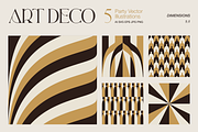 Art Deco Party Vector Illustrations, an Illustration by Aidana Aidar (Thumbnail 8 of 9)