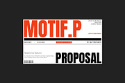 Brand Proposal Presentation Template, a Presentation Template by ElvinPrint (Thumbnail 2 of 6)
