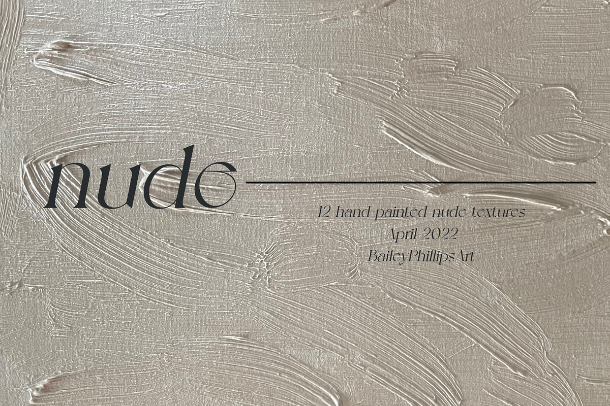 Nude paint collection, a Texture Graphic by b&co. (Photo 1 of 5)