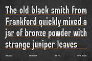 Inkdust - Distressed Vintage Sans, a Sans Serif Font by Typia Nesia (Thumbnail 8 of 9)