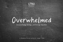Overwhelmed handwritten