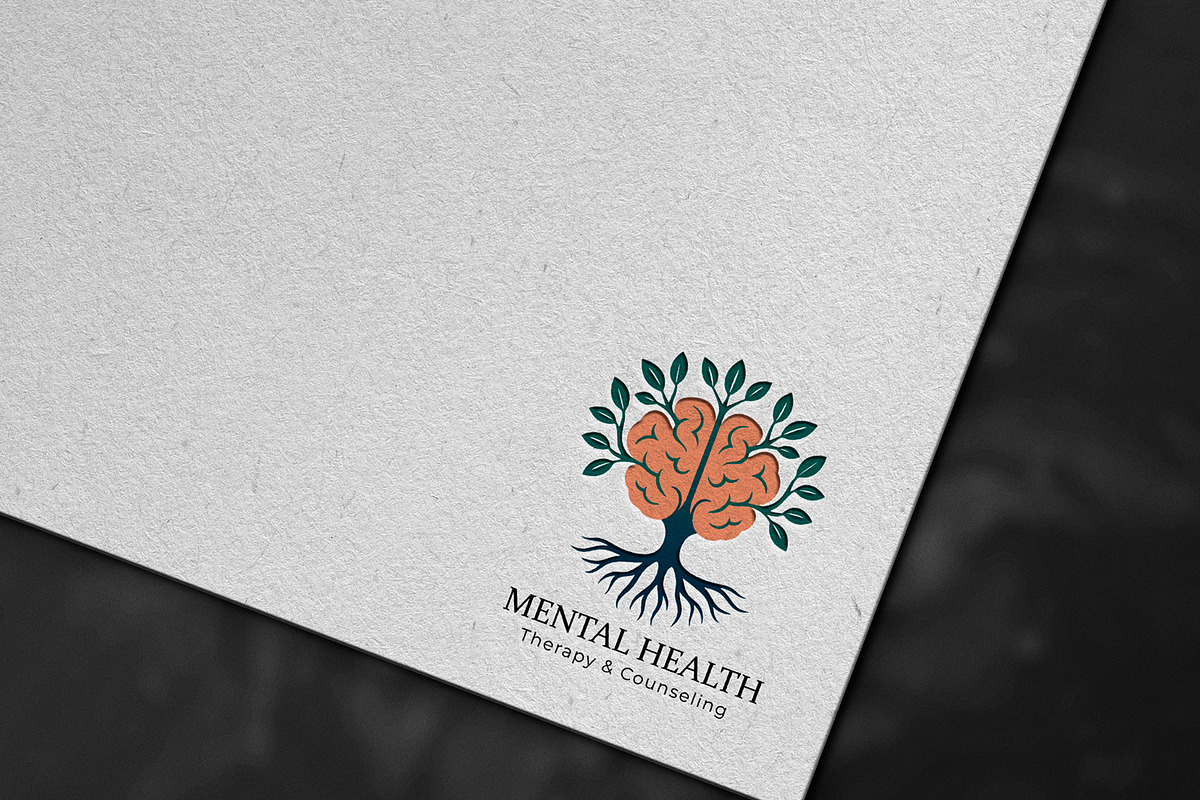 Tree of Life & Brain Logo Collection, a Branding & Logo Template by YUDesignStore (Photo 5 of 14)