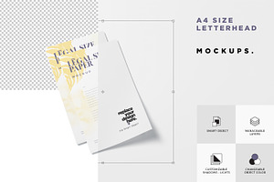 US Legal Size Paper Mockups