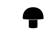 Mushroom Silhouette Bundle, an Illustration by musafir_fashion (Thumbnail 12 of 48)